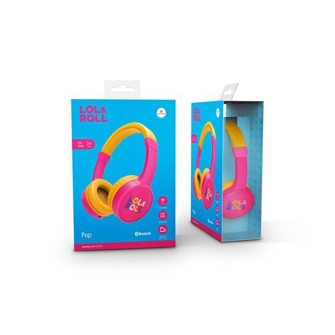 Energy Sistem Lol&Roll Pop Kids Bluetooth Headphones Pink Energy Sistem | Lol&Roll Pop | Kids Headphones | Built-in microphone | - 6